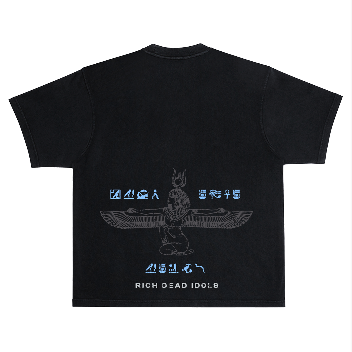 "PHARAOH" T-SHIRT BLACK GREY BLUE