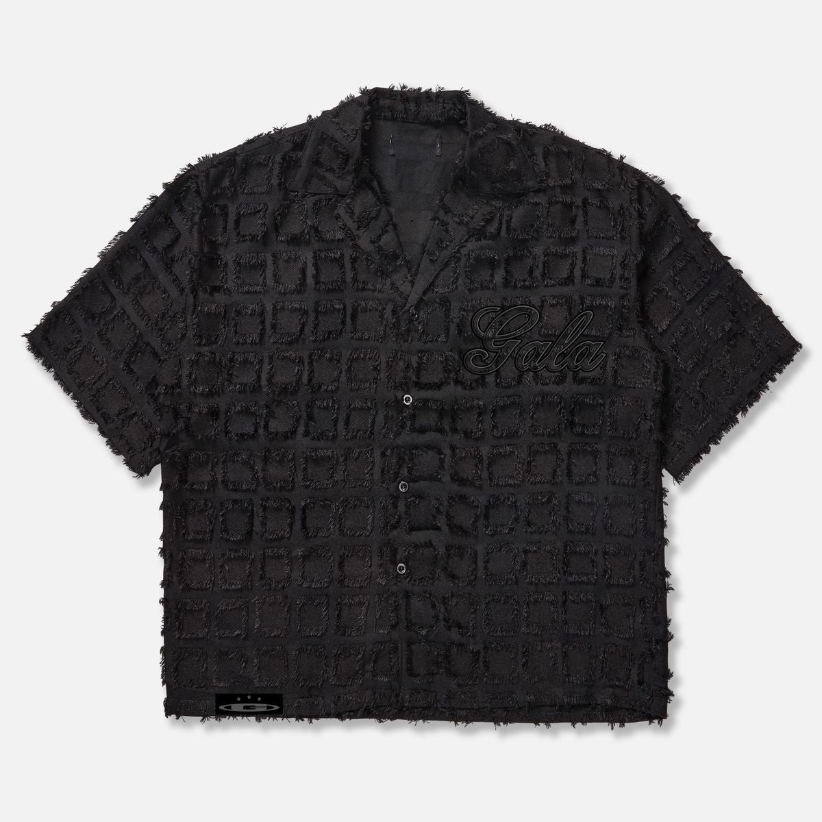 "RAVEN" LOUNGE SHIRT (BLACK)