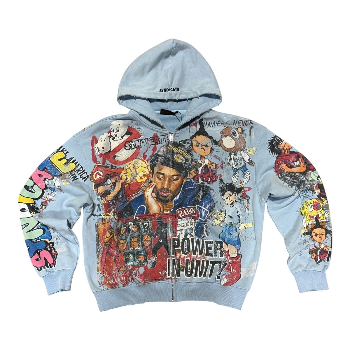 "Unity 2.0" Zip Up Blue