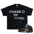 "CHASE BANK" T-SHIRT BLACK