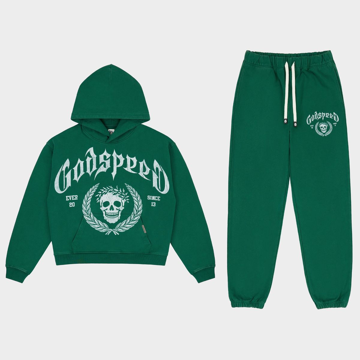 Victor Crest Sweatsuit (Green)