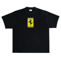 "FERRARI POPE" T-SHIRT BLACK