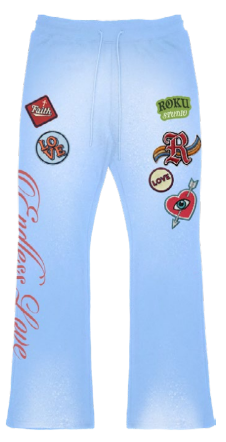 DEVOTION FADED FLARE SWEATPANTS