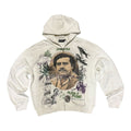 "Pay Dues" Zip Up White