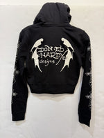 CROSSES ZIP FRONT HOODIE