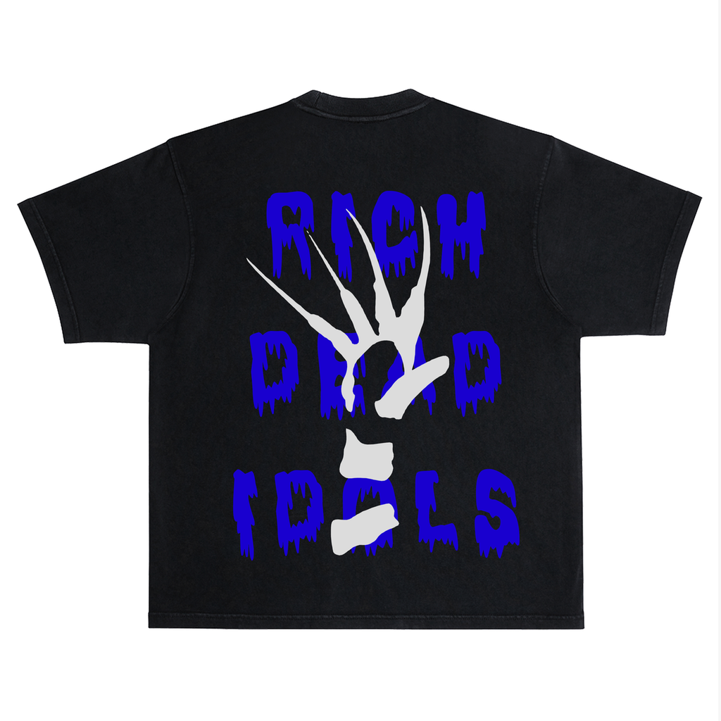 "NIGHTMARE ON ELM STREET" T-SHIRT BLACK ROYAL