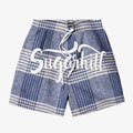 "DUSTER" SHORTS (BLUE PLAID)