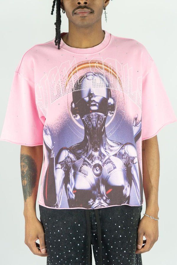STEEL SOULS RHINESTONE TEE