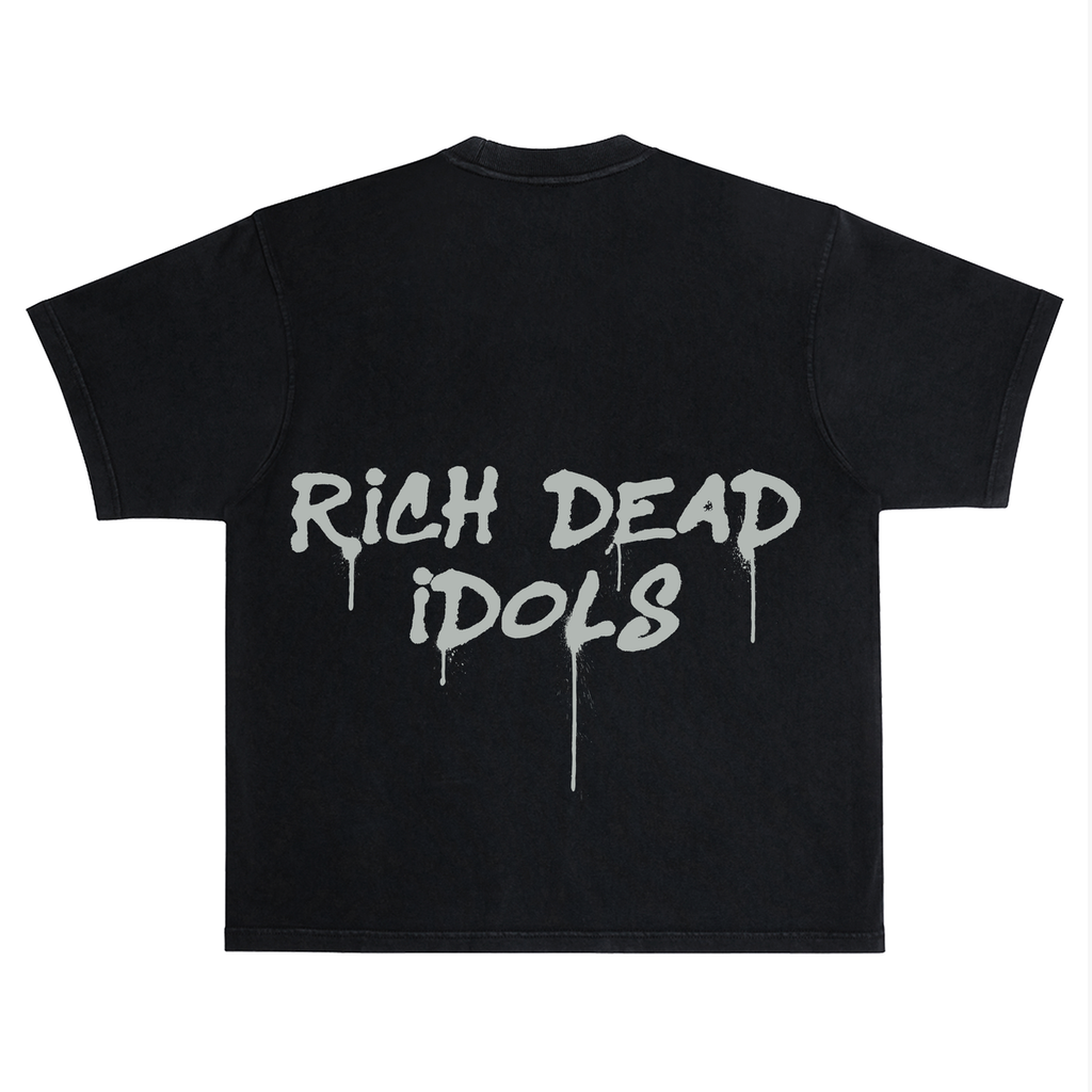 "CHASE BANK" T-SHIRT BLACK