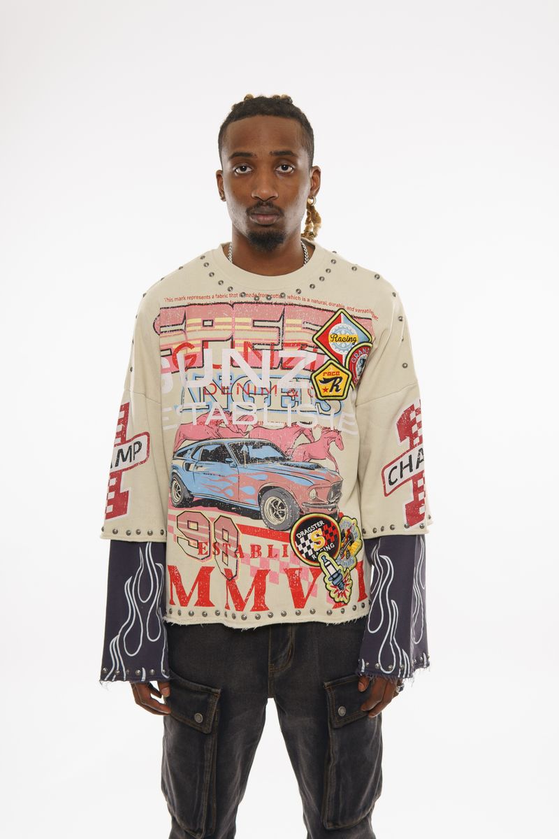 GUNZINII LONG SLEEVE TOP