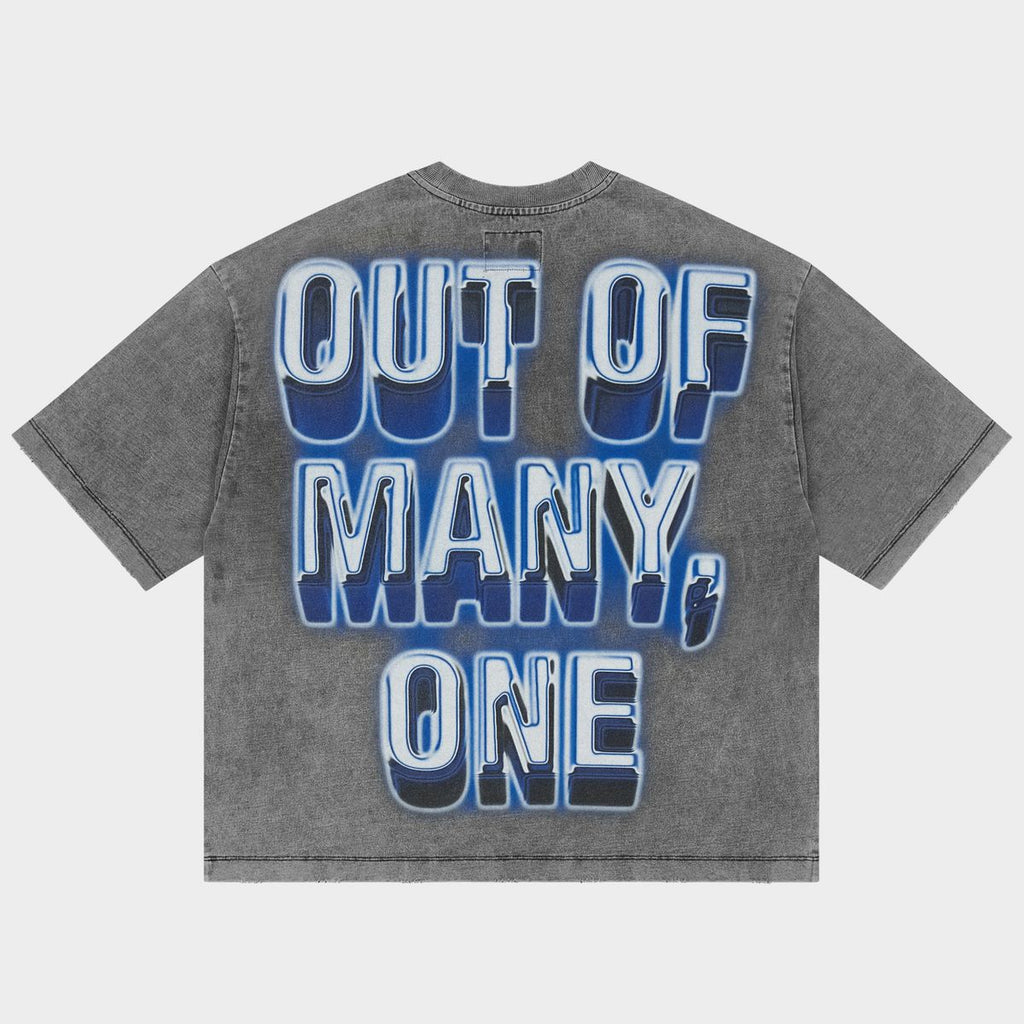 POLYMRKT T-shirt (Grey Wash)
