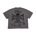Grey “Friends” tee