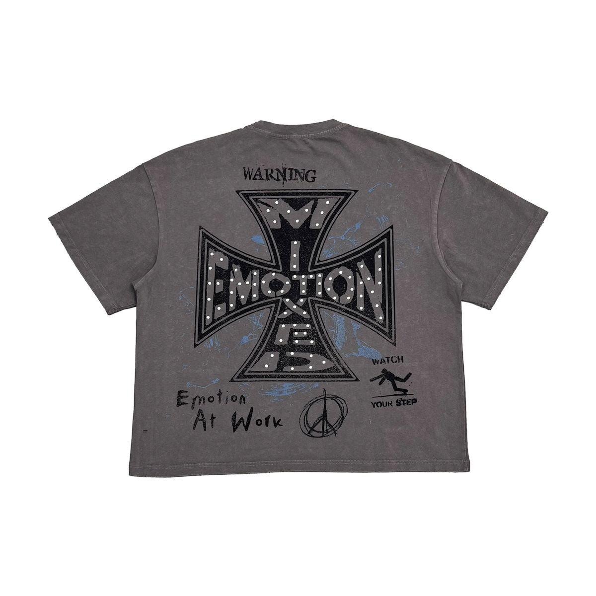 Grey “Friends” tee