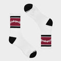 Og Logo Striped Sock (White/Red) 6282026