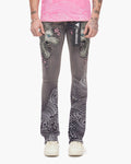 Tenka Stacked Denim Grey Wash