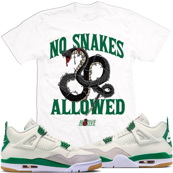 No Snakes Allowed - White T-Shirts