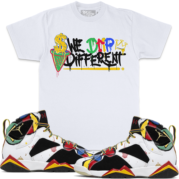 We Drip Different - White T-Shirts