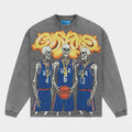 Dream Team II LS T-shirt NG (Grey Wash)