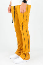 Stacked track pants