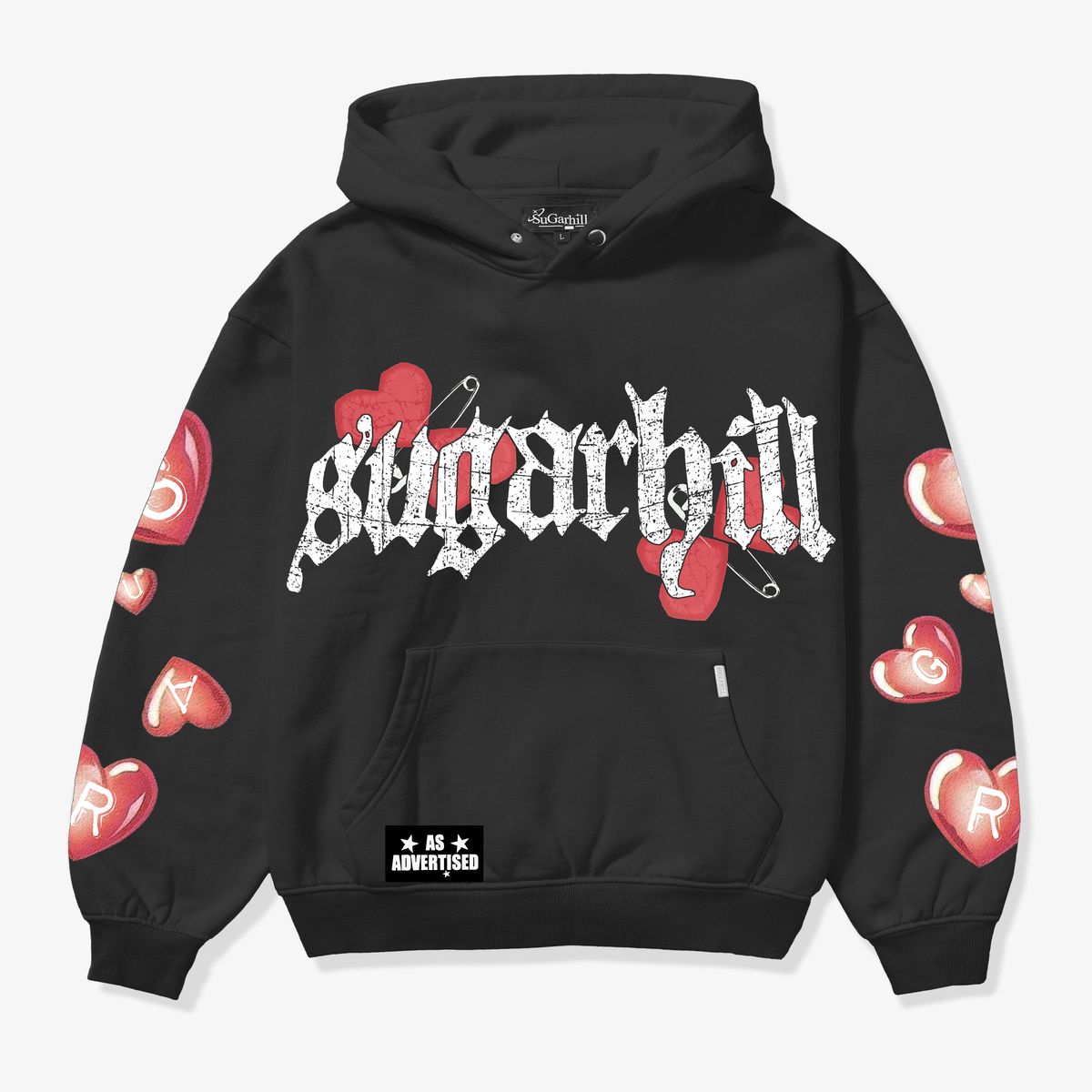 "LOVERBOY" HOODIE (BLACK)