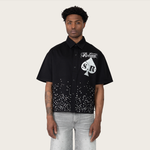 REBORN RHINESTONE SS SHIRT
