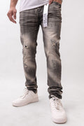 SMOKE BLACK - ULTRA SKINNY STRETCH DENIM