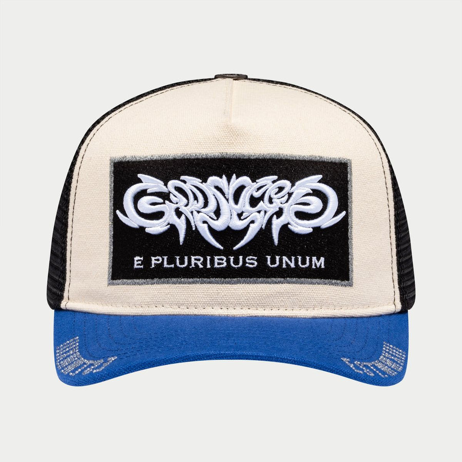 GS E Pluribus Trucker (White/Blue)