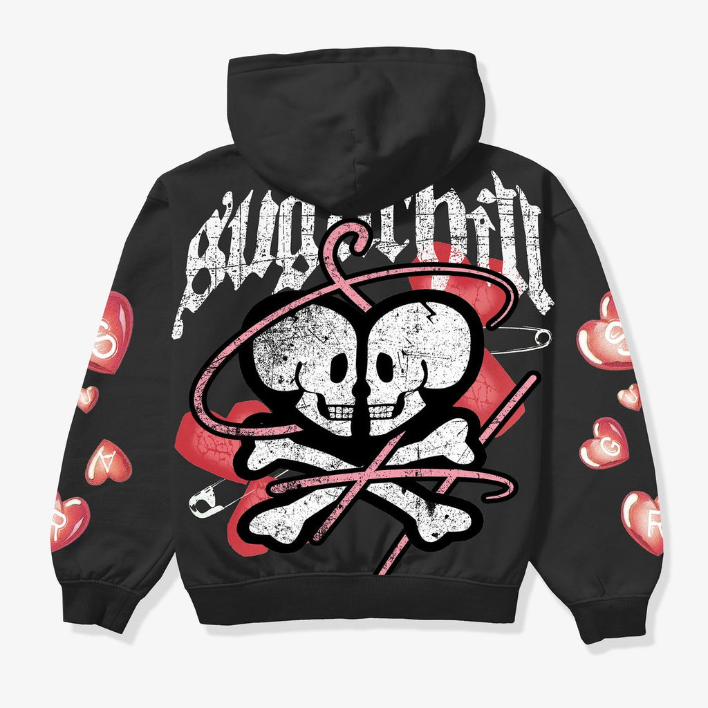 "LOVERBOY" HOODIE (BLACK)