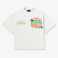 "BRAIN ROT" TEE SHIRT (WHITE)