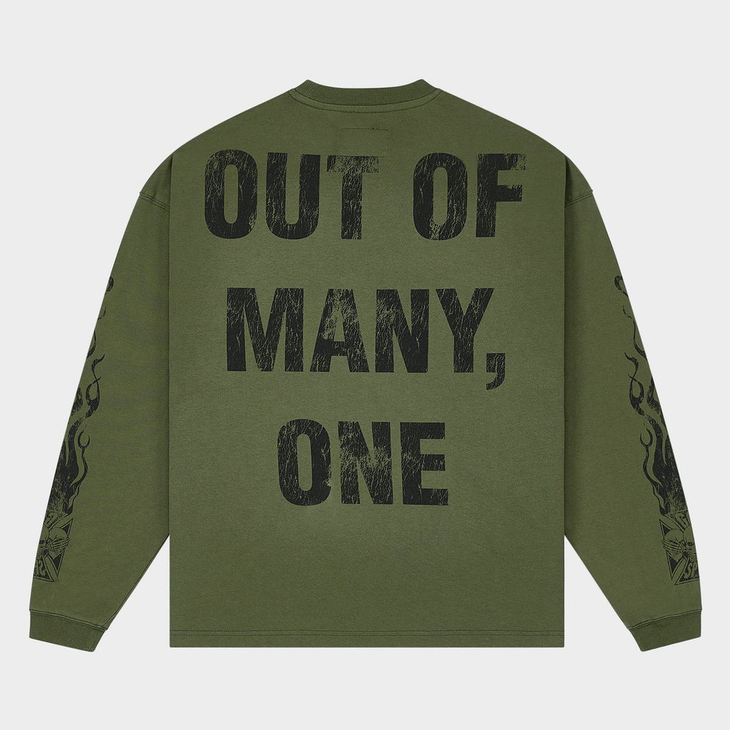 Omerta LS T-Shirt (Olive)