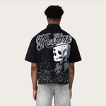 REBORN RHINESTONE SS SHIRT