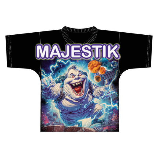 F. TERRY DTG PRINT FRONT AND BACK RHINESTONE