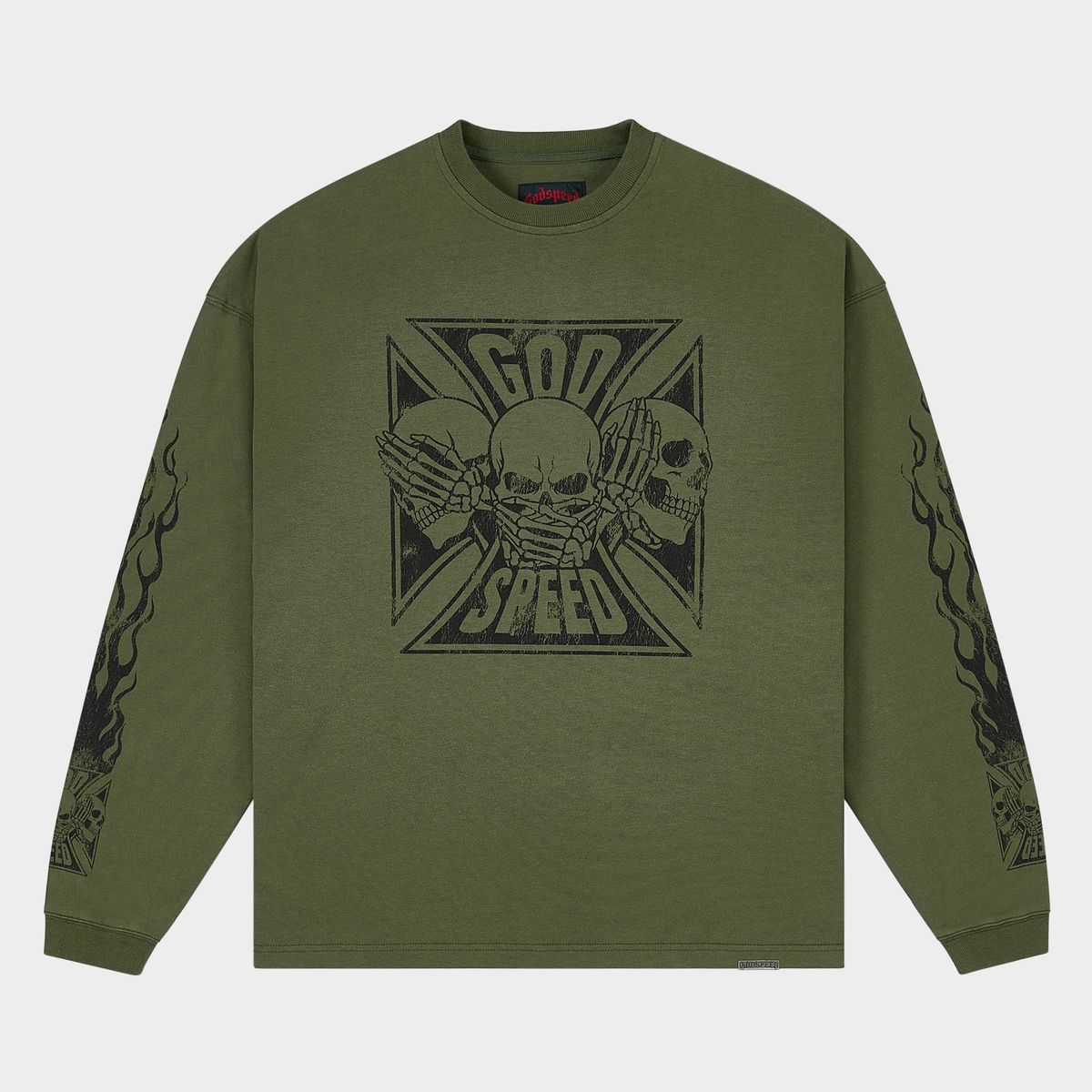Omerta LS T-Shirt (Olive)