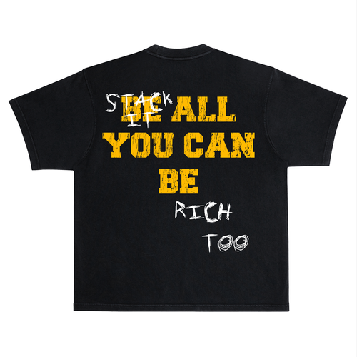 "RICH ARMY" T-SHIRT BLACK