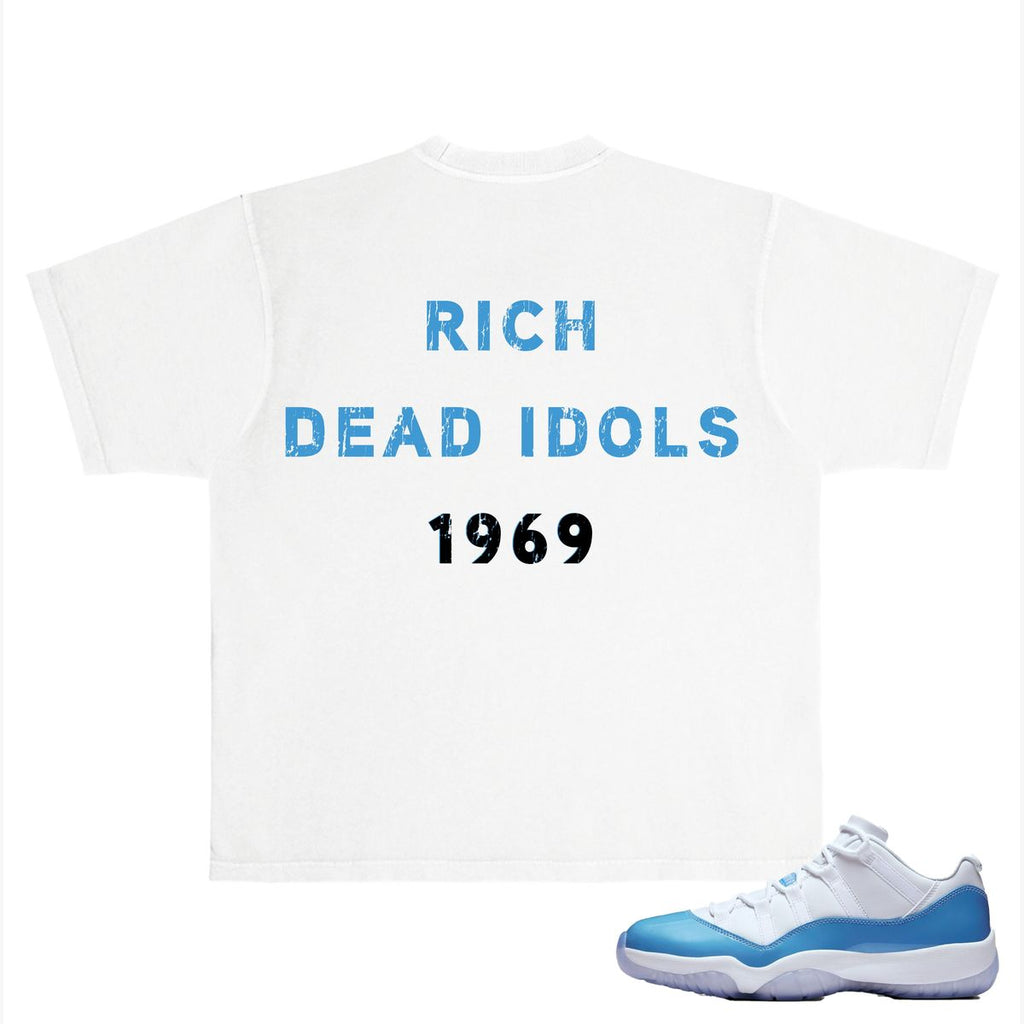 "FAST MONEY 500" T-SHIRT WHITE BLUE