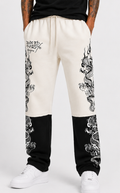 JAPAN LION RHINESTONE HANG DOWN PANT
