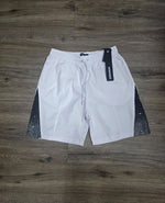 RHINESTONE NYLON SHORT SET