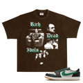 "MICHAEL CORLEONE" T-SHIRT BROWN