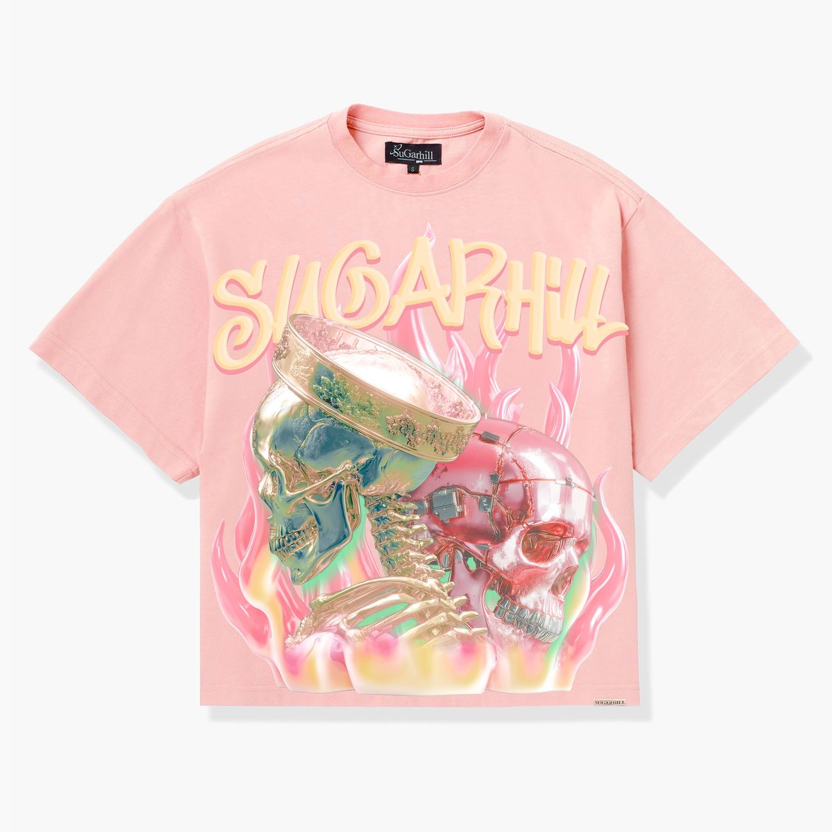 "HERETIC" T-SHIRT (PINK)