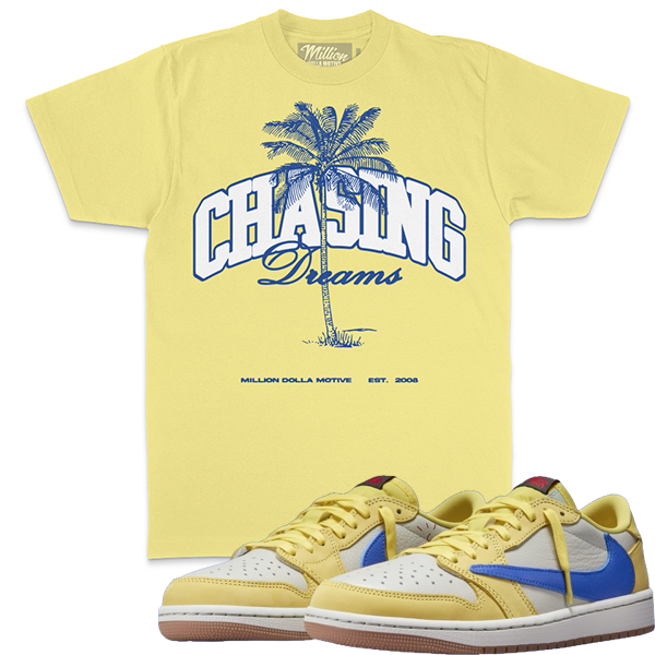 Chasing Dreams - Yellow T-Shirts