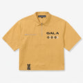 "GRAVEYARD" ZIP SHIRT (GOLD)