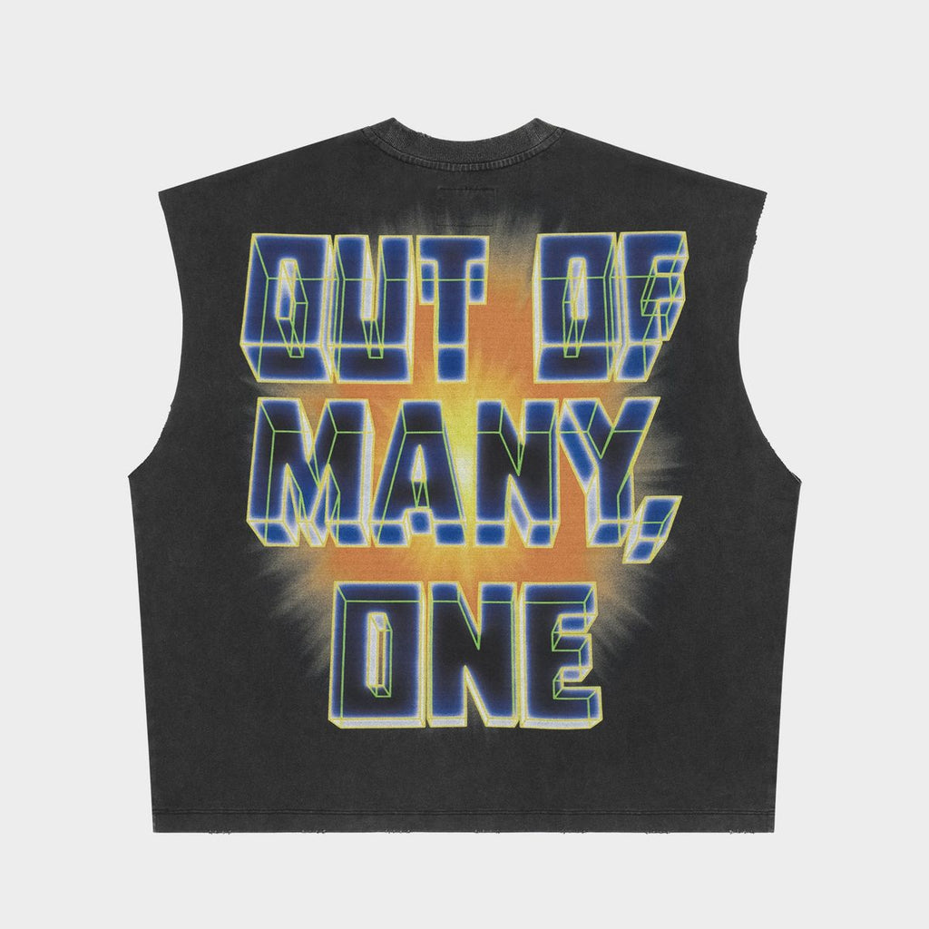 S.2.S Sleeveless T-shirt (Black Wash) 7 13 2026