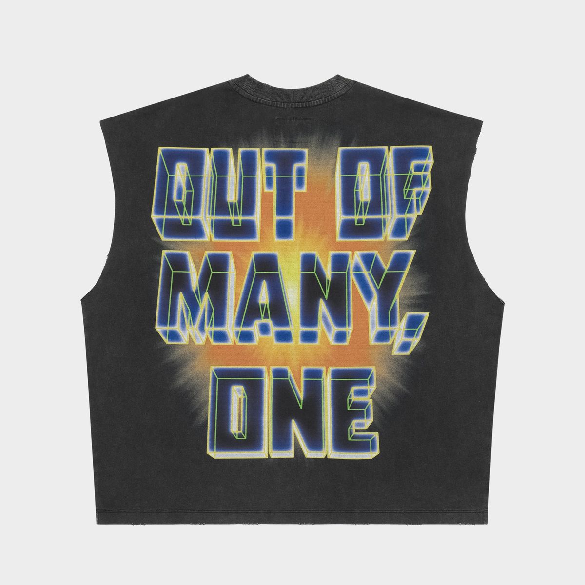 S.2.S Sleeveless T-shirt (Black Wash) 7 13 2026
