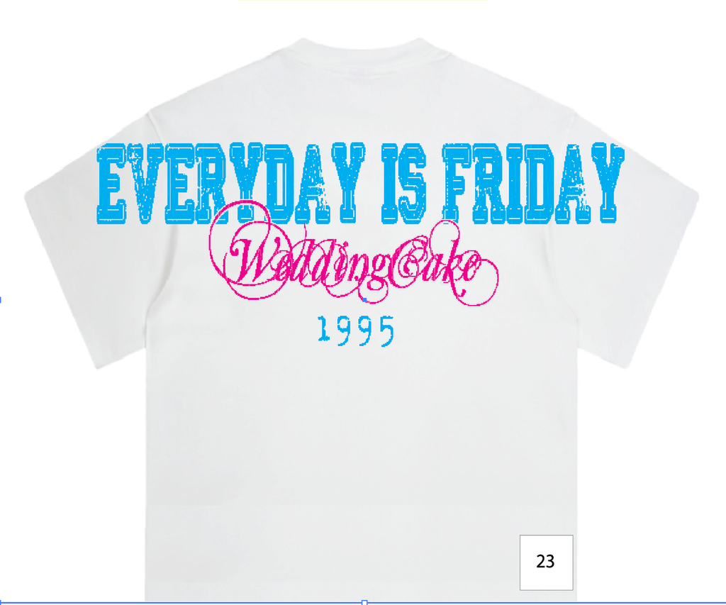 FRIDAY CROPPED T
