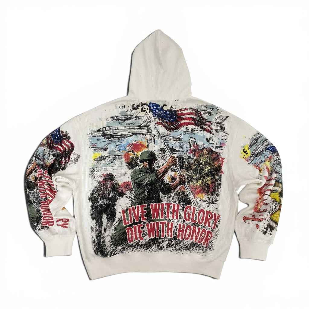 "Honor" Hoody - White