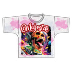 F. TERRY DTG PRINT FRONT AND BACK RHINESTONE