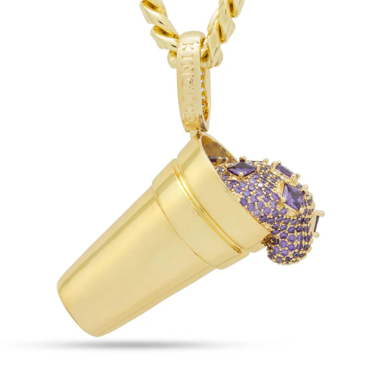 Purple Drank Necklace