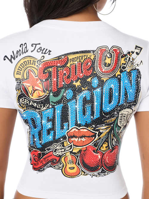 CRYSTAL TR SOULFUL BABY TEE