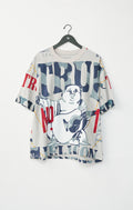 ss no 1 print oversized tee