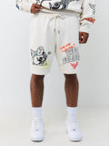 SKETCHED LOGO FLEECE SHORT